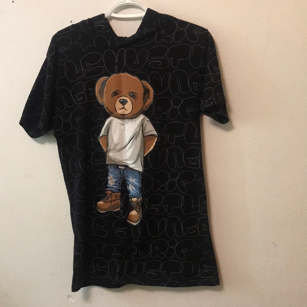 Graphic teeny bear sweatshirt with hood